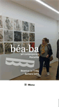 Mobile Screenshot of galerie-bea-ba.com