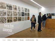 Tablet Screenshot of galerie-bea-ba.com